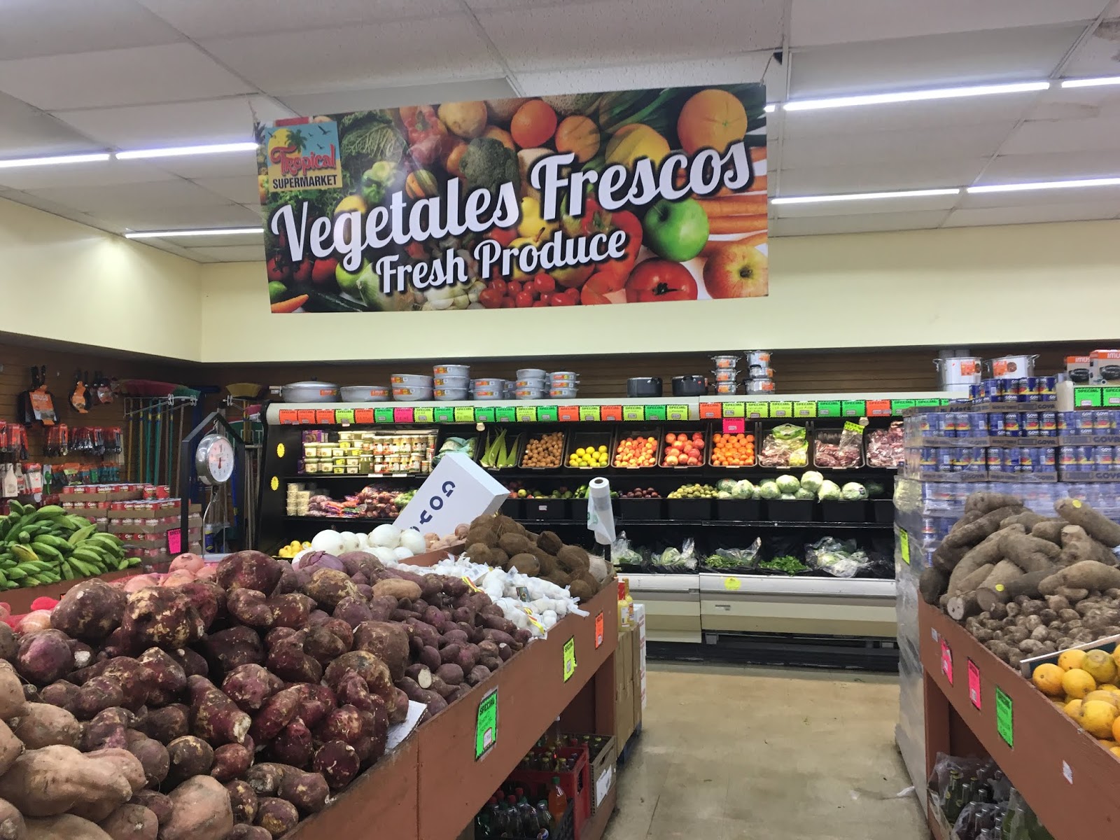 Look Inside Tropical Supermarket Tampa, FL