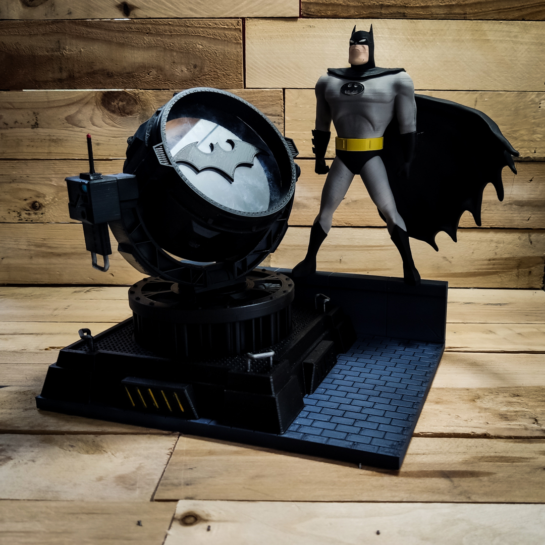 BatSignal Diorama - Dark Knight not included | The3Dprinting 3D print  Dioramas, Models and Props