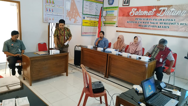 Dukcapil Berikan Sosialisasi DI Lokasi TMMD Sengkuyung Kodim Klaten