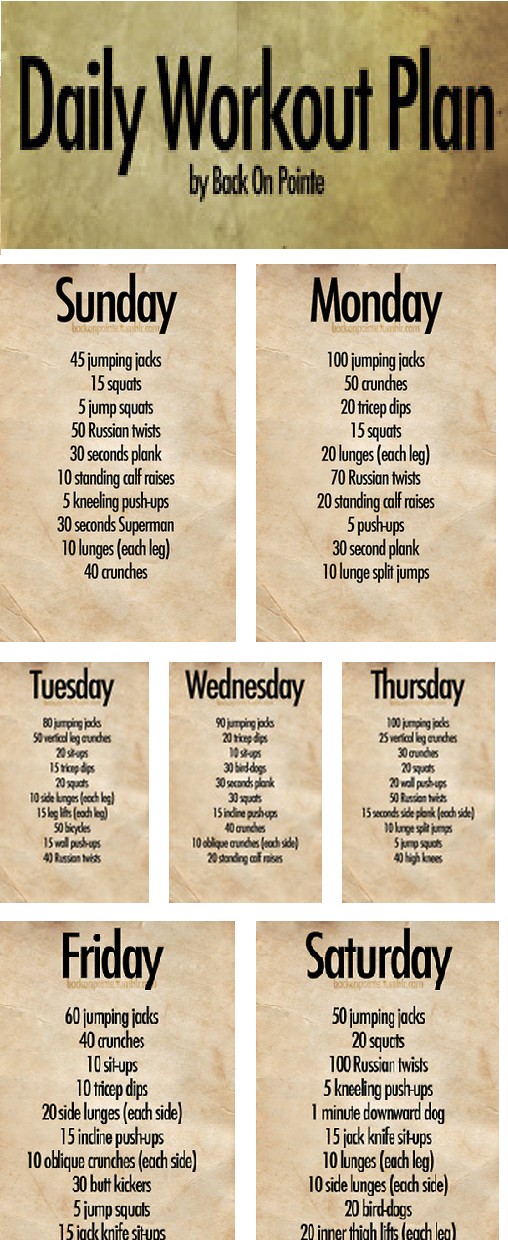My Pinterest Inspired Fitness Plan - Our Fabulous Life in 