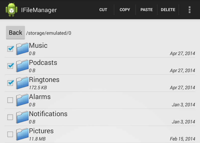 Simple file manager for Android Android developer's blog