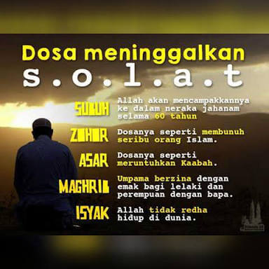 Kata Kata Meninggalkan Sholat