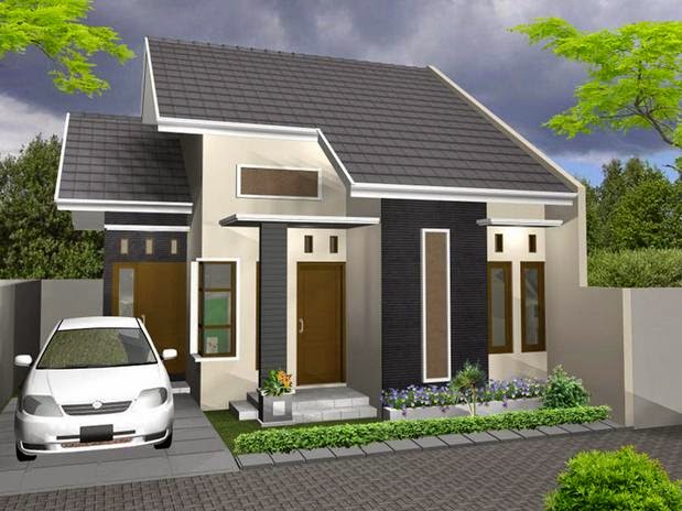Tampak Depan Rumah 6x10 - Model Rumah Minimalis 2020