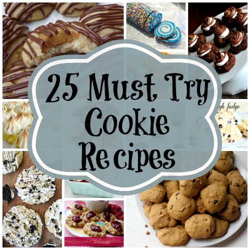 25 Must Try Cookie Recipes