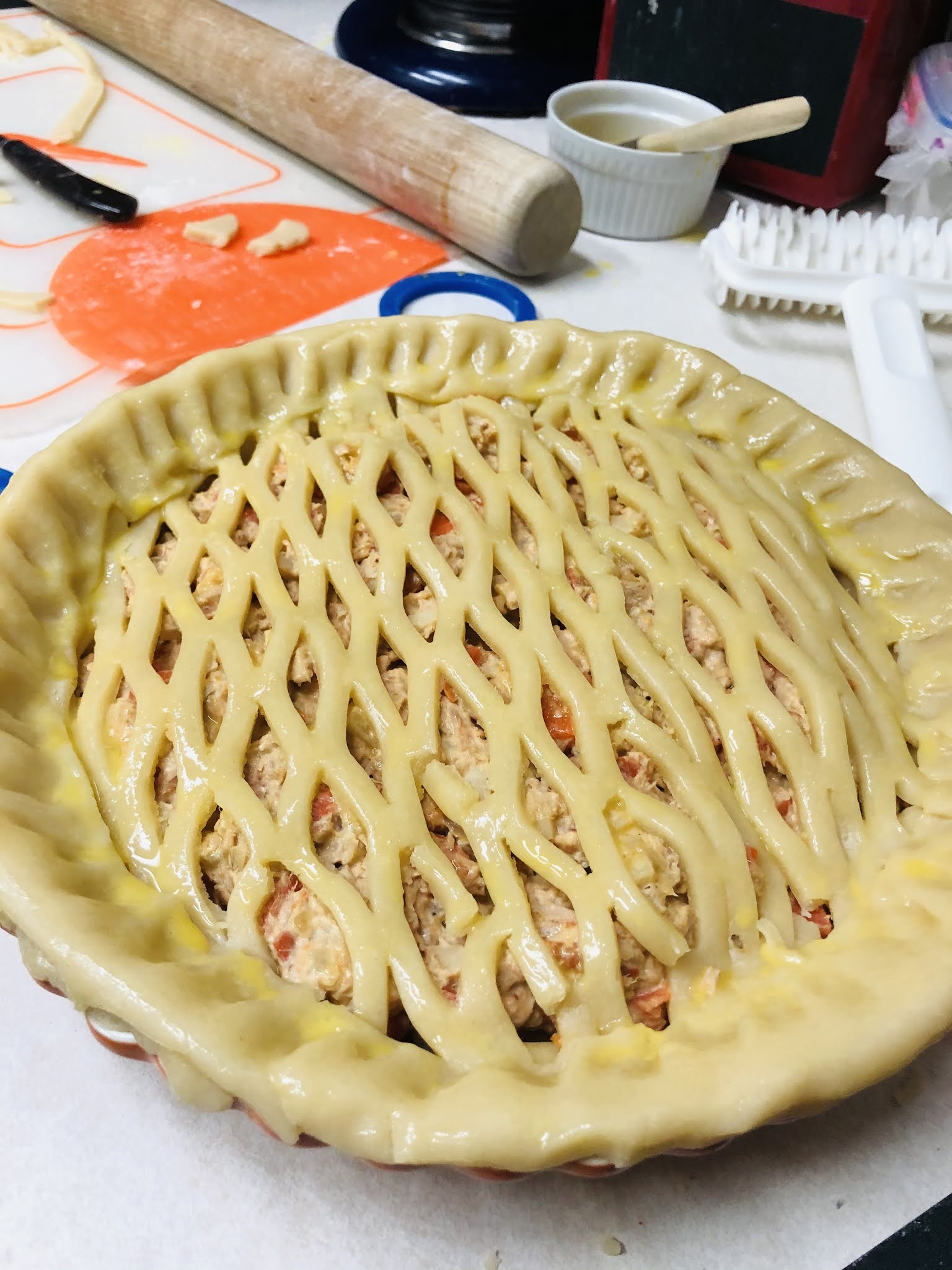 Tuna pie recipe a chicken pot pie alternative — The Cookie Couture