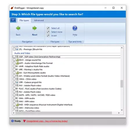 برنامج DiskDigger برنامج DiskDigger