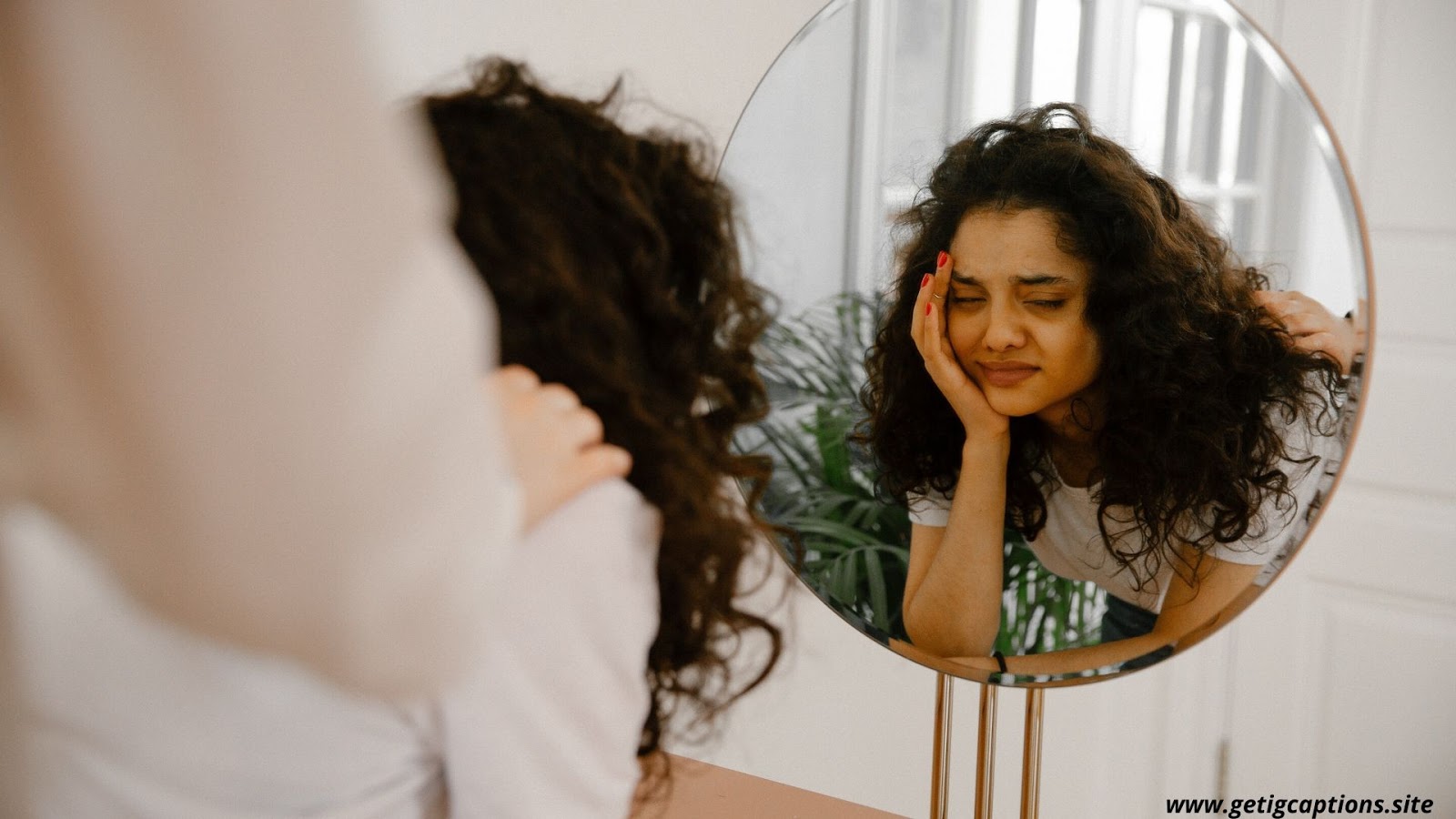 Black Teen Self Shot Mirror