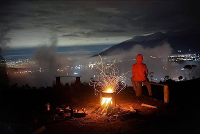 Taman Langit Pangalengan, Tempat Melihat Keindahan Hamparan Kebun Teh Dengan View 360 Derajat