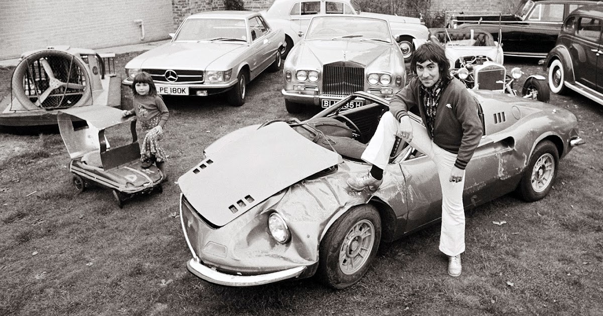 Just A Car Guy Keith Moon, one of the most extraordinary drummers that