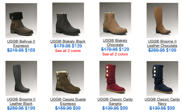 Hot Deals!!: Get Free 2 Days Shipping or Free UGG Care Kit with UGG