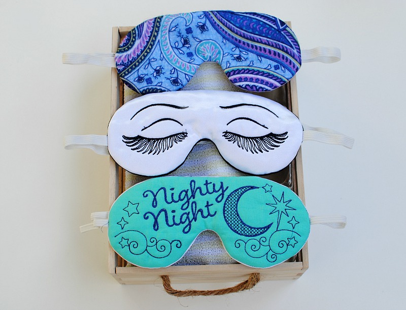 Mother’s Day DIY Embroidered Sleep Masks OBSiGeN