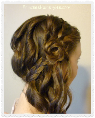 Flower Girl Hairstyles 5 Braided Rose Hairstyles Part 2
