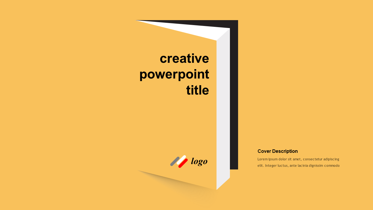 Exposed Book Cover PowerPoint Templates PowerPoint Free