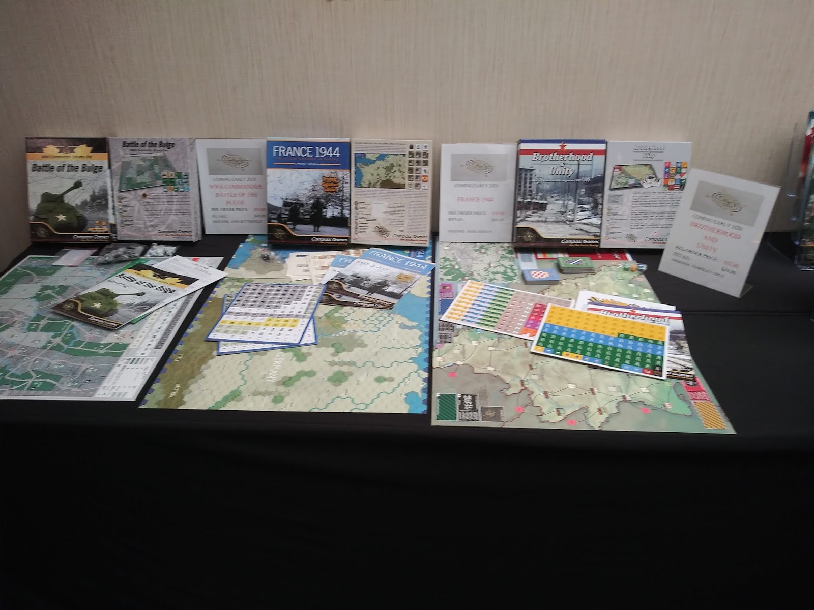 Compass Games Expo November 811 Red Lion Hotel Cromwell Ct. A