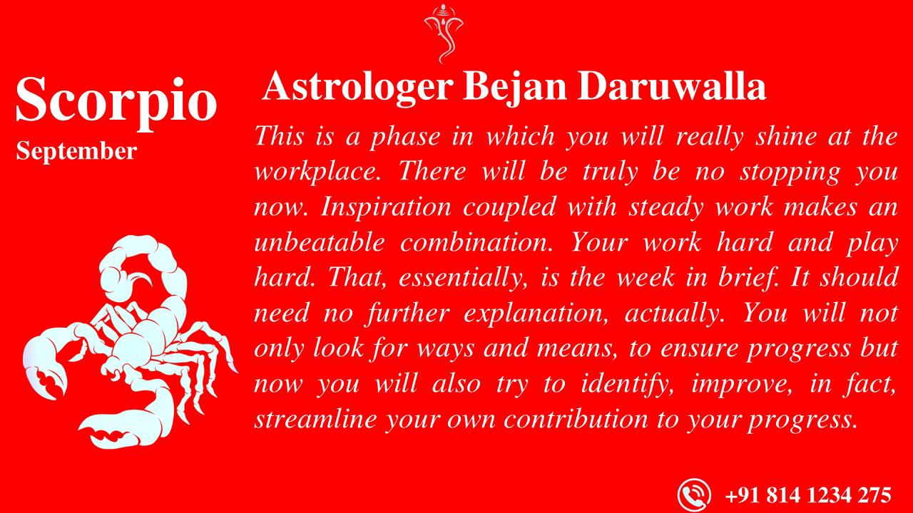 weekly horoscope by bejan daruwalla scorpio