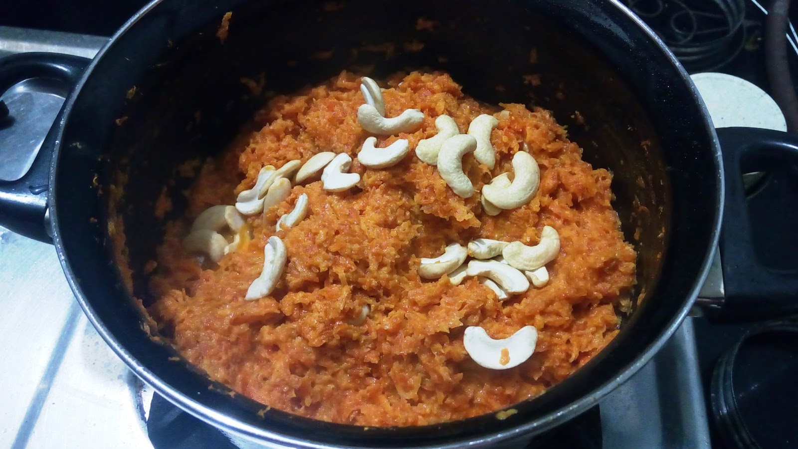 Spicy Foods Zone Gajar halwa with condensed milk/ carrot halwa