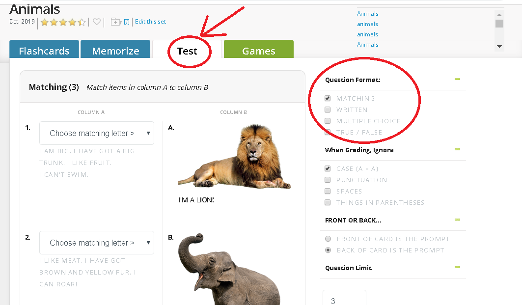Rocío Luna's ICT PLE Tutorial How to Create Flashcards with CRAM