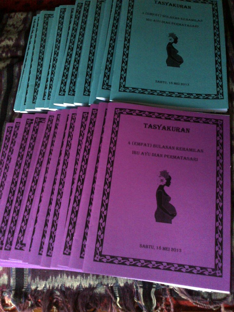 d' Ayudisme Tasyakuran 4bulan Kehamilan