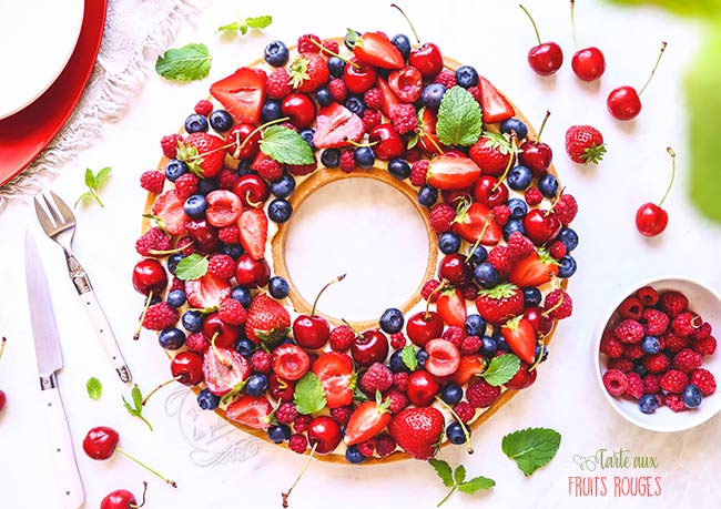 Tarte aux fruits rouges Tarte-fruits-rouges-ete
