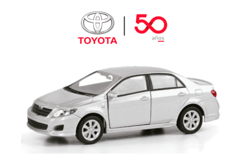 Toyota Corolla, colección Toyota 50 años