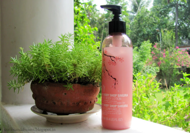 the body shop japanese cherry blossom body lotion review