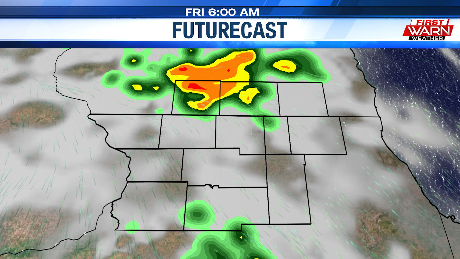 First Warn Weather Team 815 Day Forecast