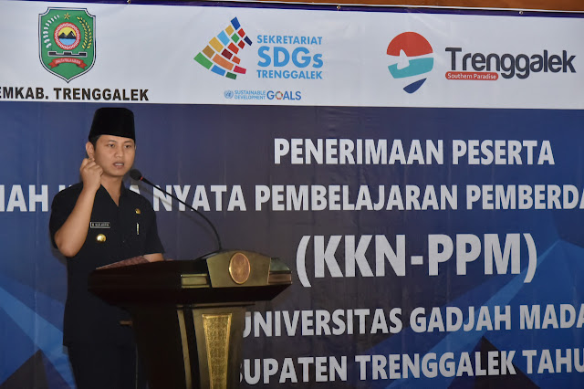 Gus Ipin : Saya Berharap Mahasiswa KKN UGM Bantu Trenggalek Meroket