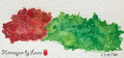 bush shrub watercolor Daily Doodle 