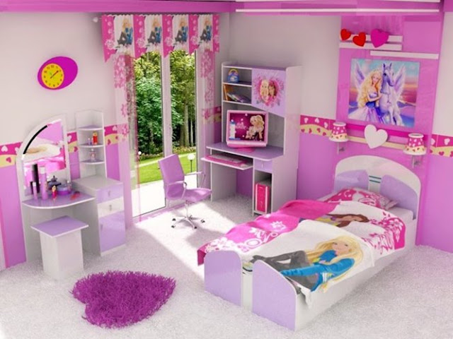 Barbie Bedroom Design Decorating Ideas - Decorating and Home Design