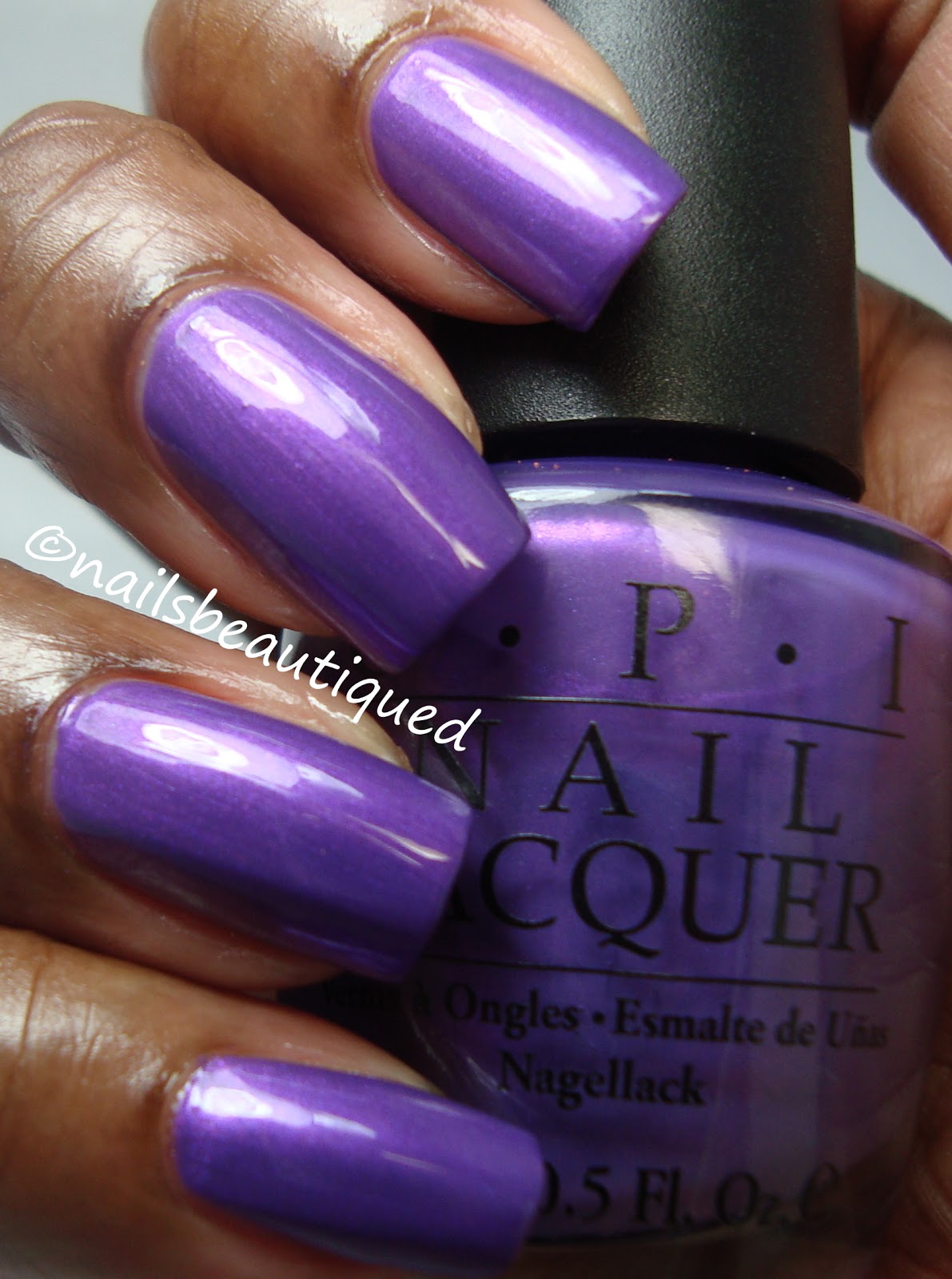 unbitten polish: 30 Days Of Purple, Day 4: OPI Purple With ...