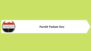 Pandit Padam Dev Pandit Padam Dev