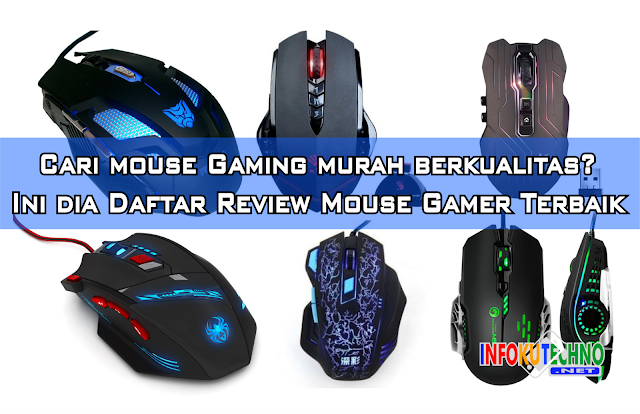 Cari mouse Gaming murah berkualitas? Ini dia Daftar Review Mouse Gamer Terbaik