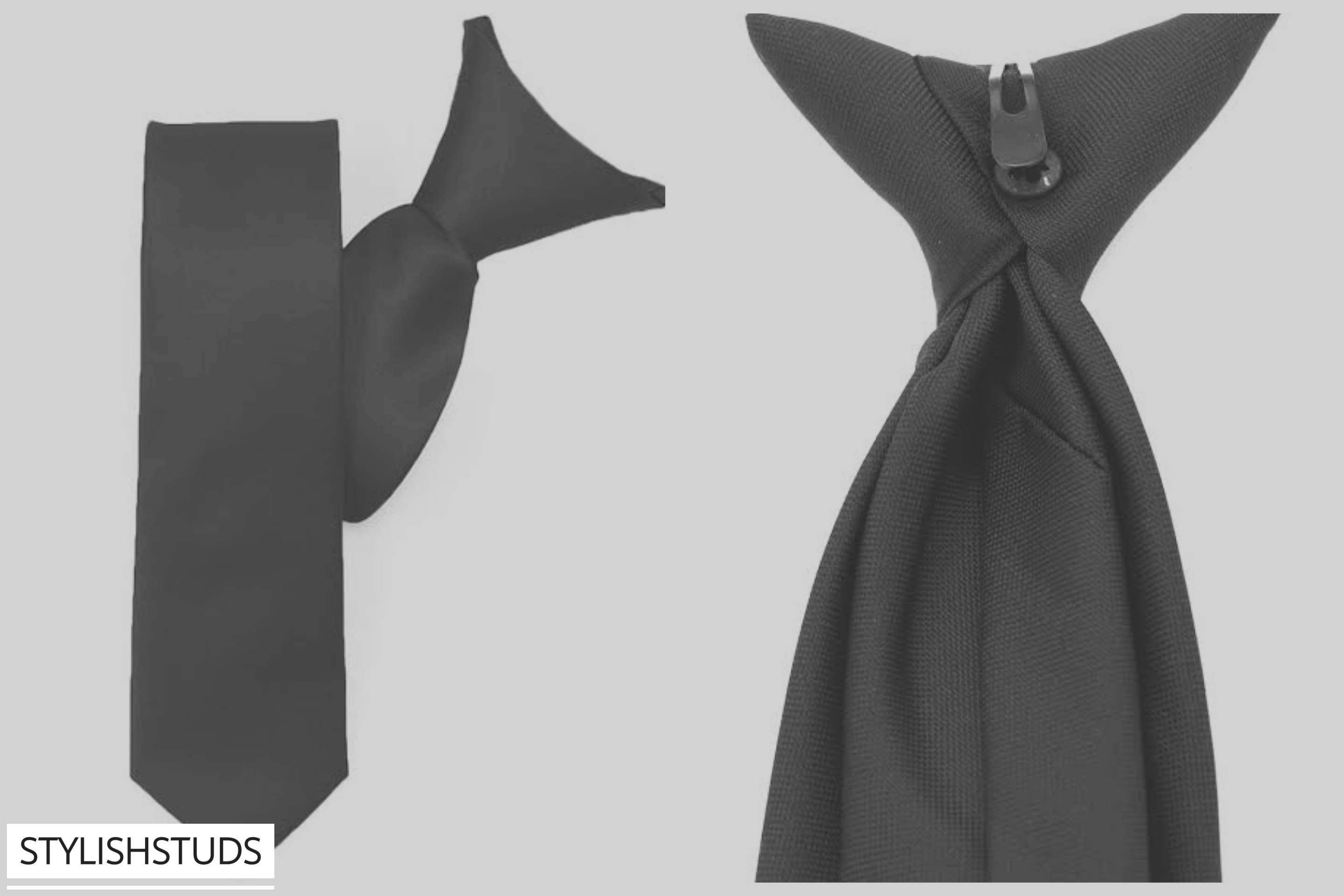 How many types of ties are there in men's fashion neck wear?