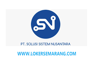 Lowongan Kerja Semarang Web Programmer Di Pt Solusi Sistem Nusantara Loker Terbaru