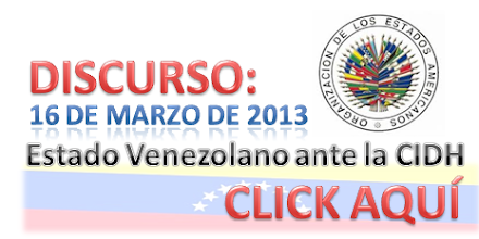 Discurso Estado Venezolano Ante la CIDH