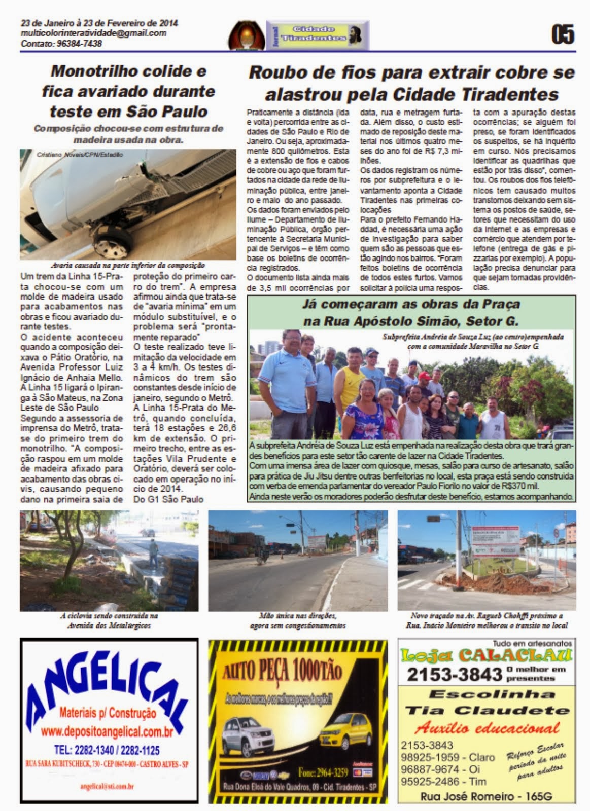 Jornal Cidade Tiradentes