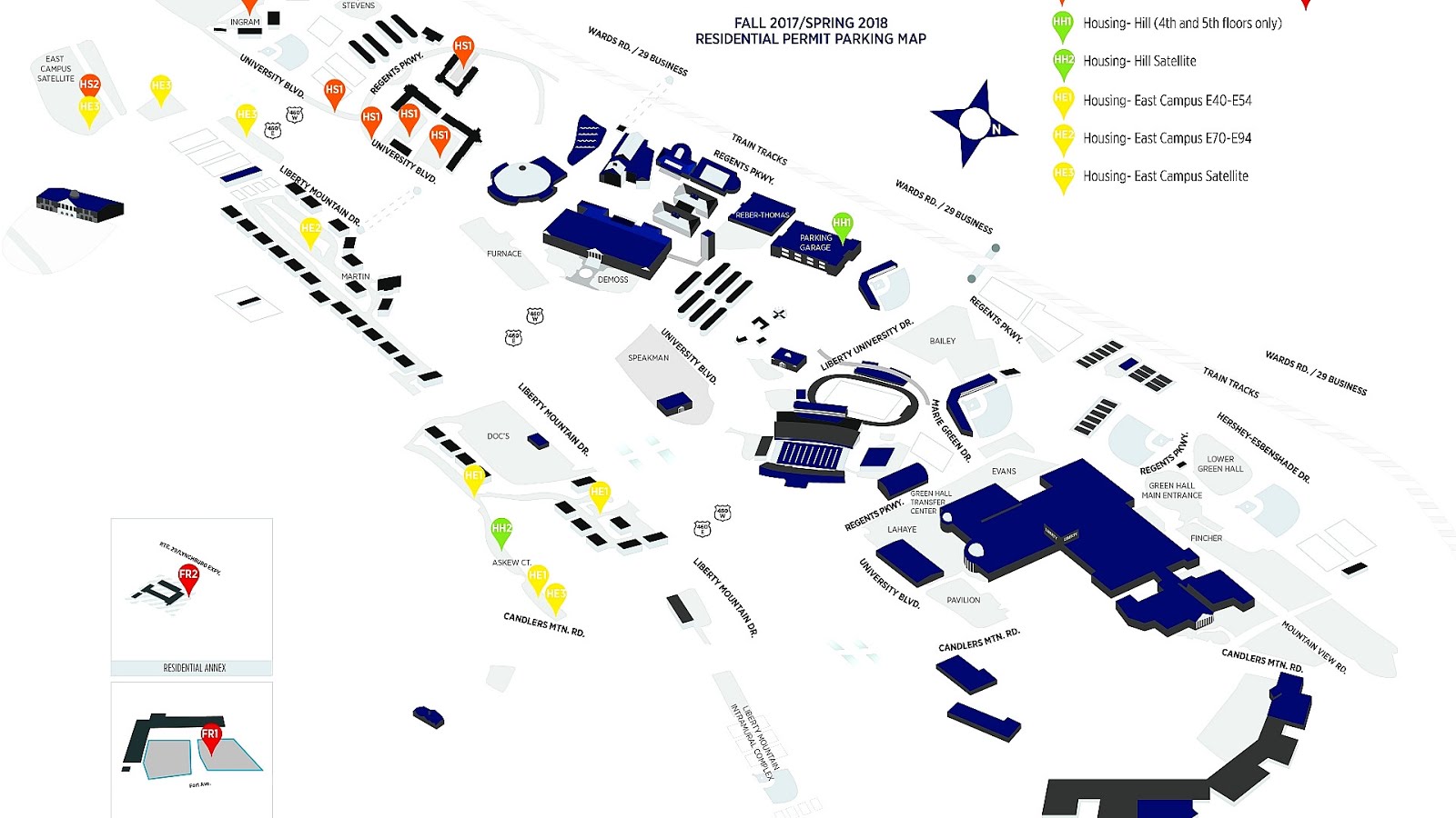 University Of Lynchburg Campus Map