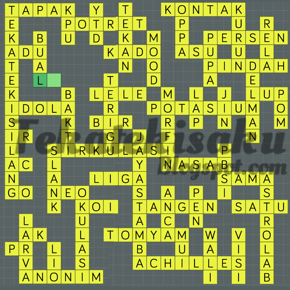 Kunci Jawaban Tekatekisaku New Canggih Teka Teki Saku