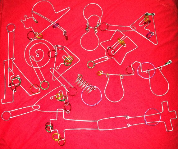 rompecabezas de alambre soluciones