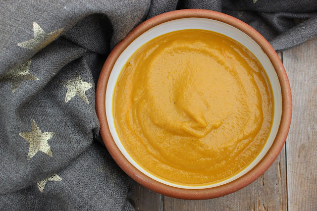 carrot and chestnut soup