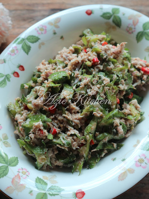 Kerabu Kacang Botol Yang Terlajak Sedap