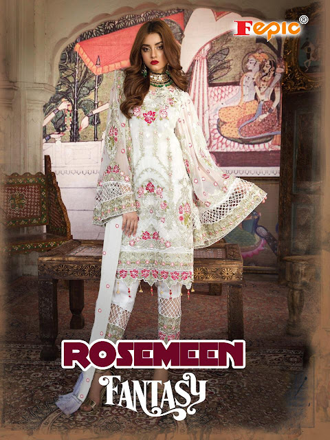 Fepic Rosemeen Fantasy Pakistani Suits wholesale price