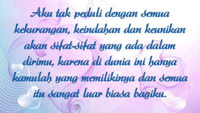 Aku tak memaksamu, aku tak ingin kau mencintaiku hanya karena keterpaksaan. Kalau memang cinta berpihak pada kita, kita akan bersama.