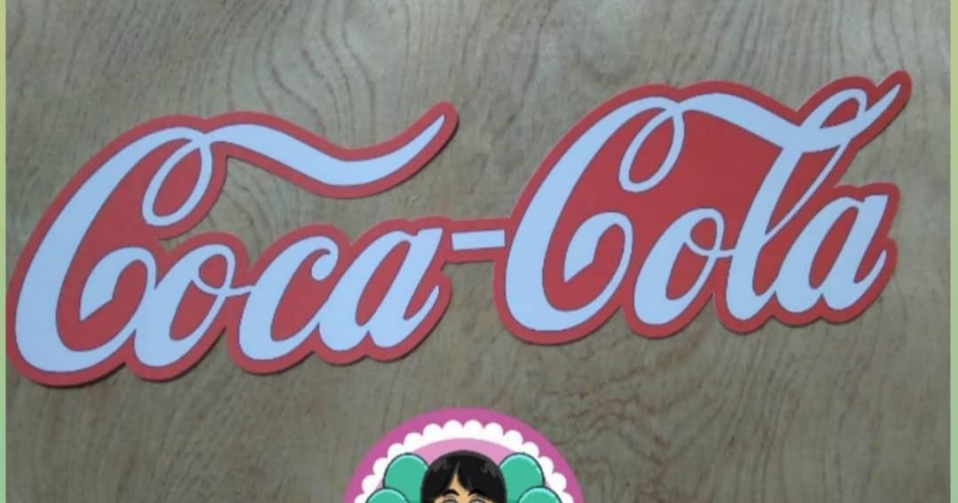 Topper Sencillo Logo Coca Cola Mis Toppers Tus Toppers
