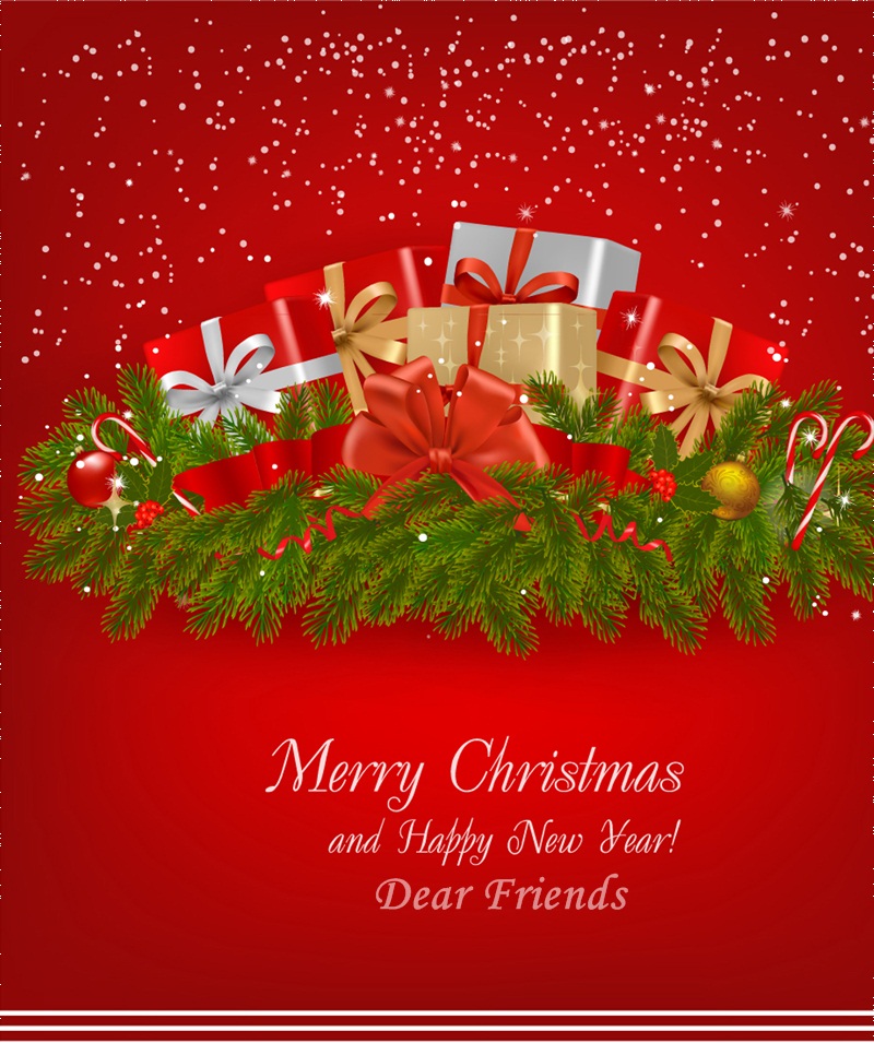 Tricks For You Christmas Cards for Facebook