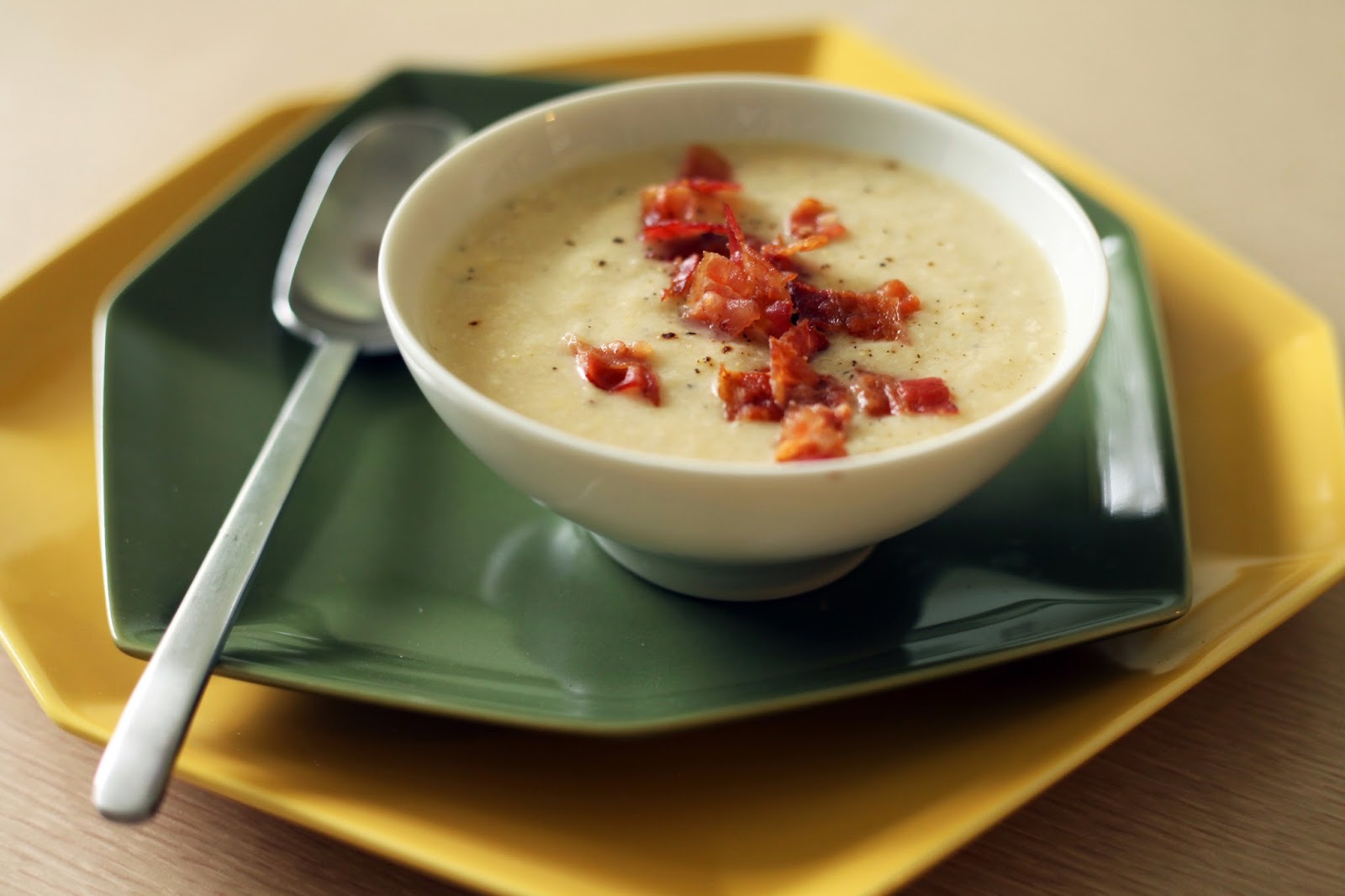 Dairymaid Diary: Cheesy Turnip and Potato Soup