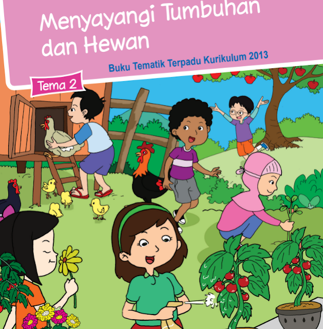 Buku Siswa Kelas 3 SD/MI Tema 2: Menyayangi Tumbuhan dan Hewan