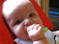 Segundo vídeo de Olivier, bebé que seguía el método BLW