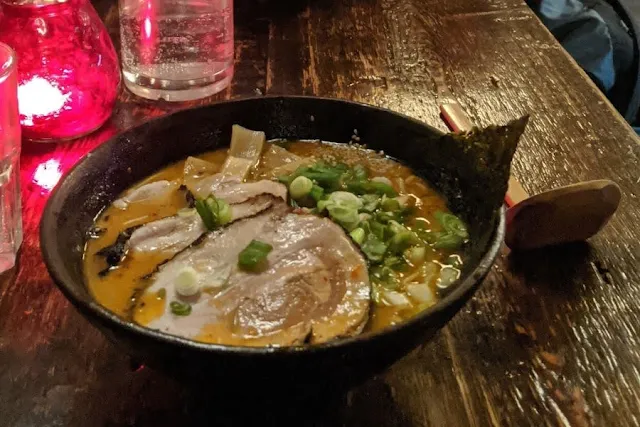 Dinner at The Ramen Bar on South William Street in Dublin City Centre