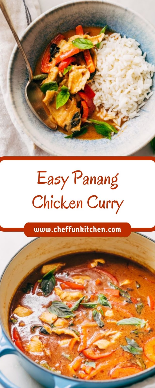 Easy Panang Chicken Curry Easy Panang Chicken Curry